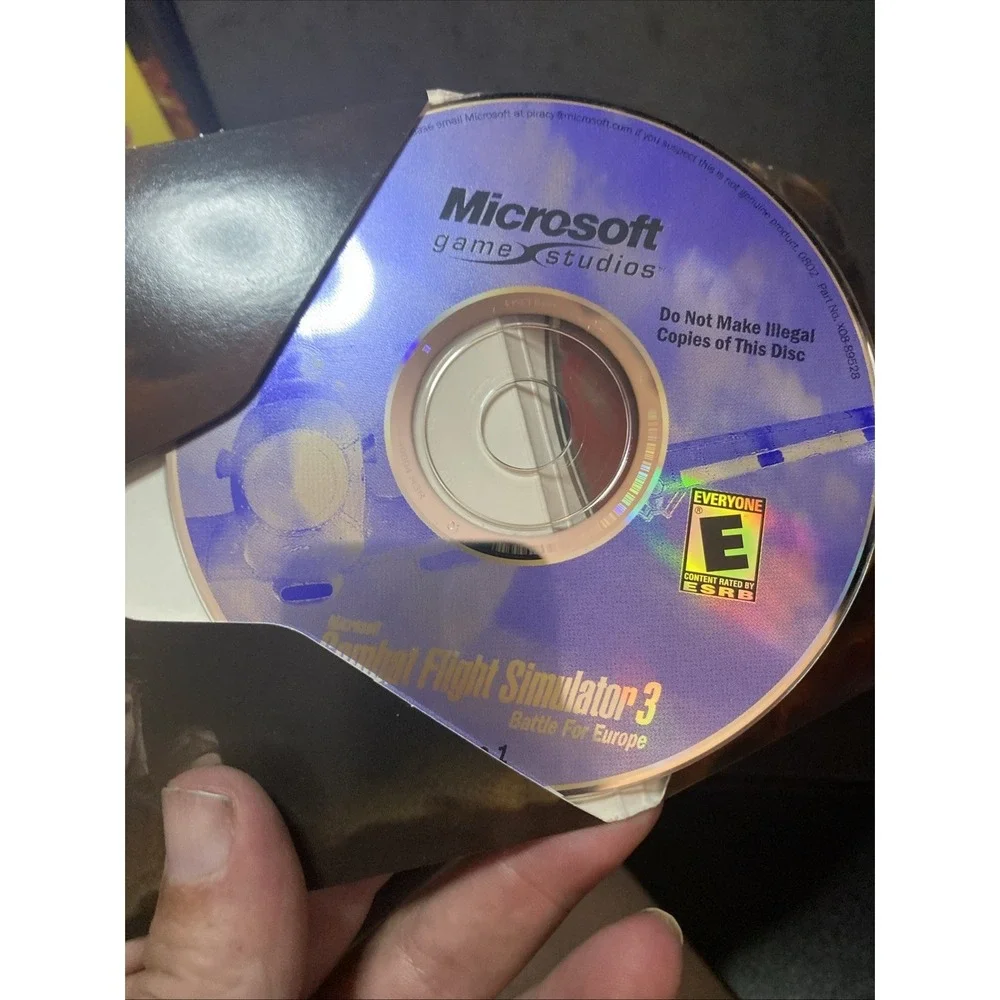 Microsoft Combat Flight Simulator 3: Battle for Europe (PC 2002) In Original Box